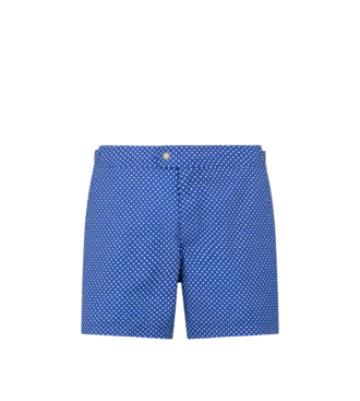 Bañador de nylon con estampado de lunares pequeños