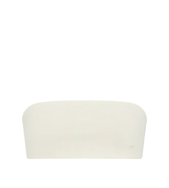 Bandeau sin tirantes con logotipo Tf bordado en tono