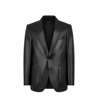 Blazer de piel suave