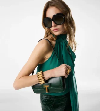 Blusa sin mangas con lavalier