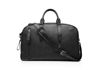 Bolsa de bolos Buckley de piel granulada