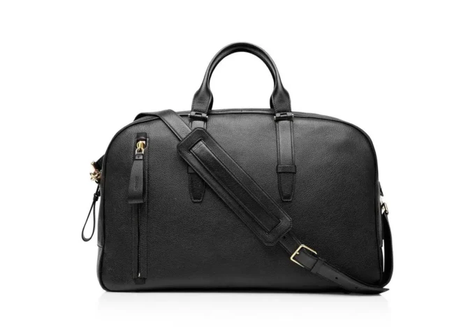 Bolsa de bolos Buckley de piel granulada Bolsa de bolos Buckley de piel granulada