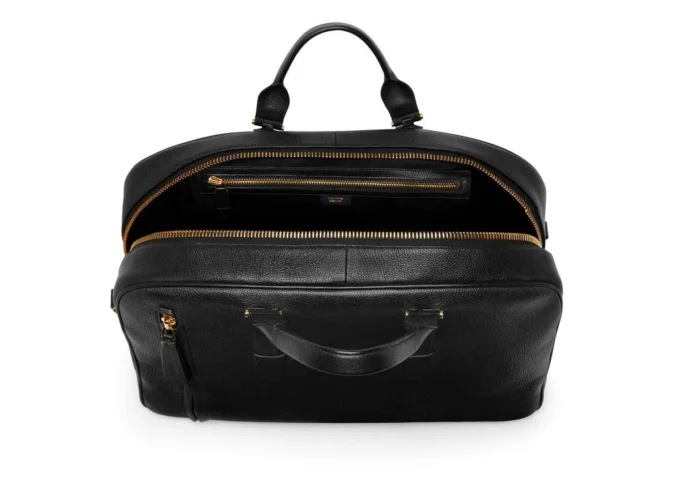Bolsa de bolos Buckley de piel granulada Bolsa de bolos Buckley de piel granulada