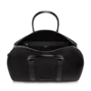 Bolsa de viaje mediana de piel granulada con abertura amplia Bolsa de viaje mediana de piel granulada con abertura amplia