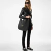 Bolso bandolera grande Tara de piel granulada Bolso bandolera grande Tara de piel granulada