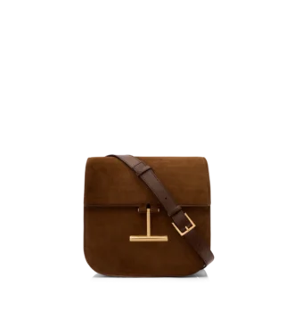 Bolso bandolera mini Tara de ante y piel