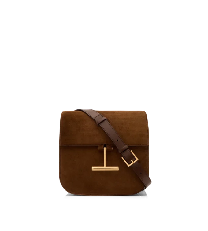 Bolso bandolera mini Tara de ante y piel Bolso bandolera mini Tara de ante y piel