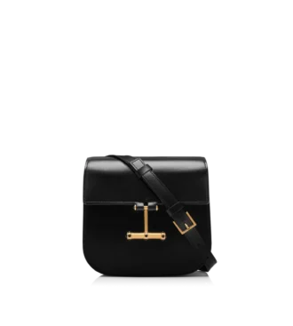 Bolso bandolera mini Tara de piel con efecto palmellato