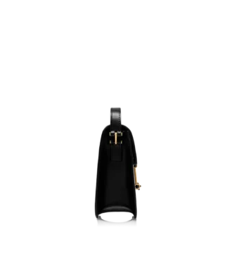 Bolso bandolera mini Tara de piel con efecto palmellato