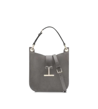 Bolso bandolera pequeño Tara de piel de ante