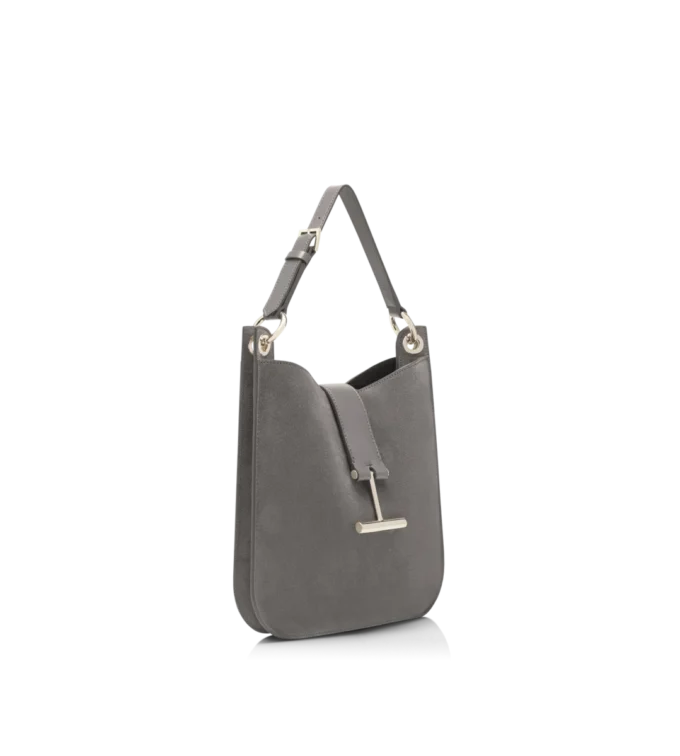 Bolso bandolera pequeño Tara de piel de ante Bolso bandolera pequeño Tara de piel de ante