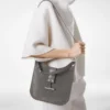 Bolso bandolera pequeño Tara de piel de ante Bolso bandolera pequeño Tara de piel de ante