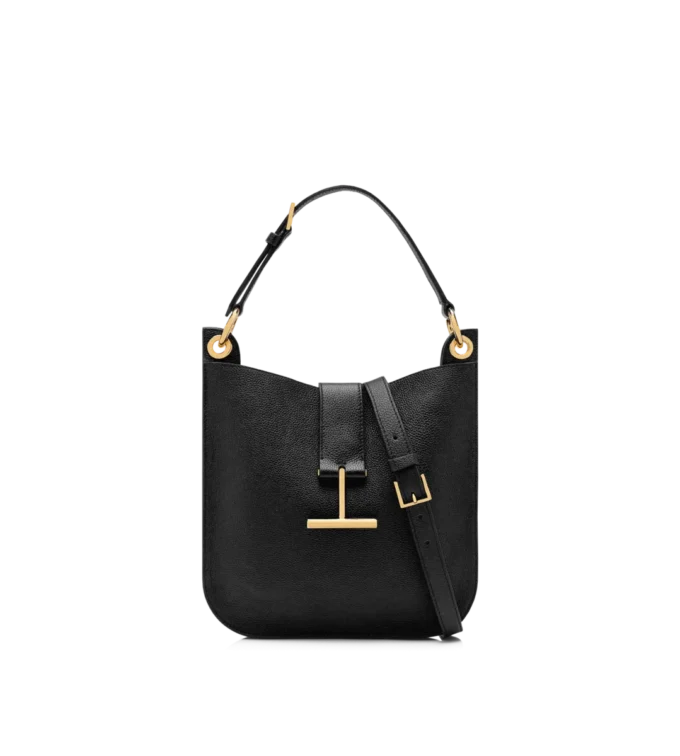 Bolso bandolera pequeño Tara de piel granulada Bolso bandolera pequeño Tara de piel granulada