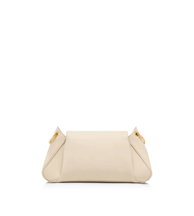 Bolso bandolera Tara de piel natural con cadena Bolso bandolera Tara de piel natural con cadena