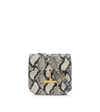 Bolso bandolera Tara Mini Crossbody con estampado de pitón