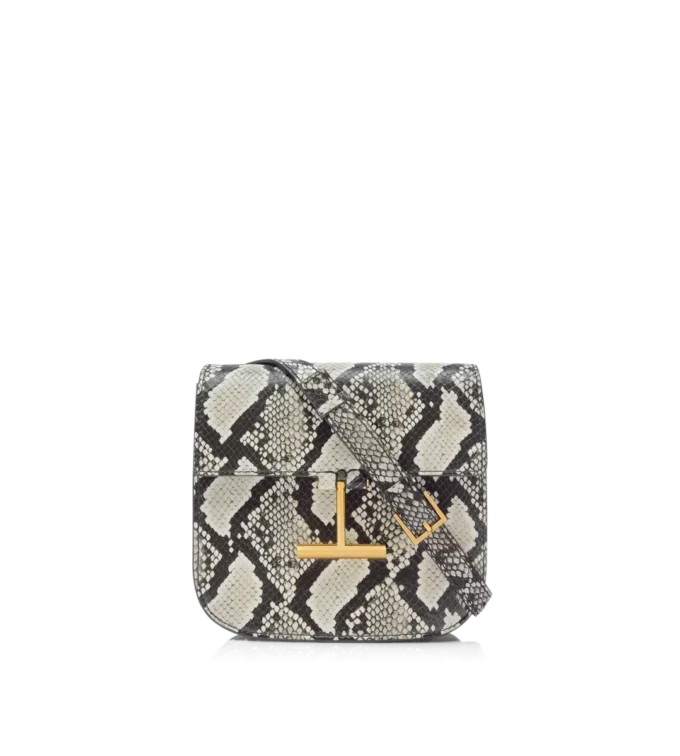 Bolso bandolera Tara Mini Crossbody con estampado de pitón Bolso bandolera Tara Mini Crossbody con estampado de pitón