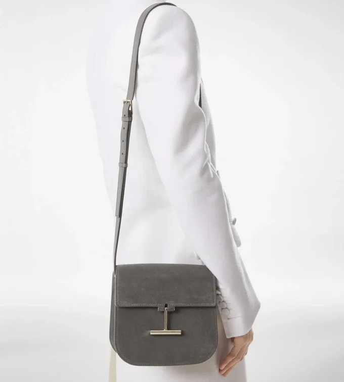 Bolso bandolera Tara Mini de ante Bolso bandolera Tara Mini de ante