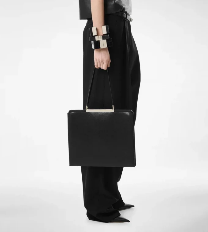 Bolso de hombro Patrick de piel flexible