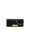 Bolso de mano de satén Bolso de mano de satén