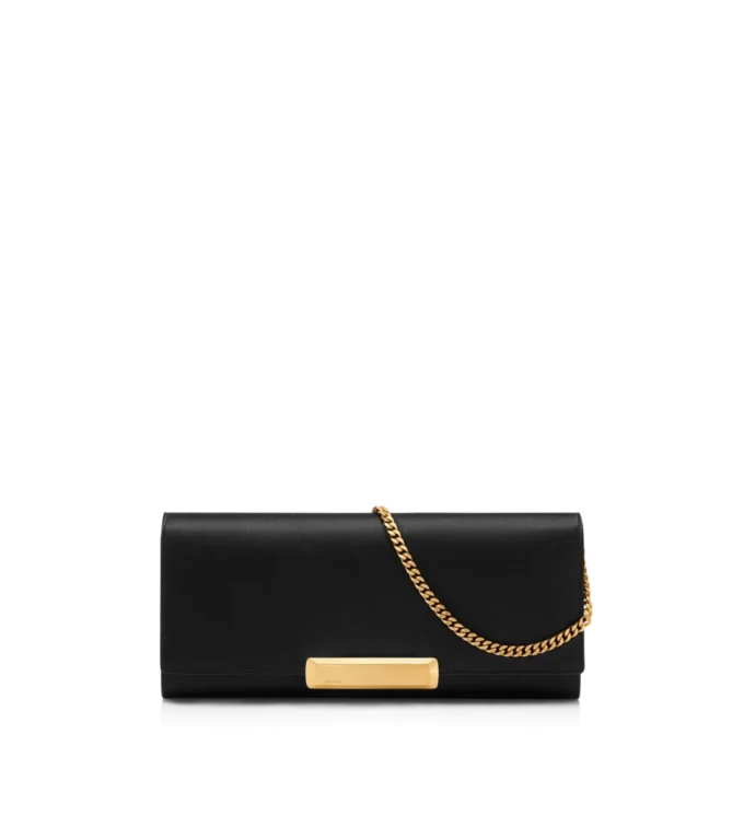 Bolso de mano de satén Bolso de mano de satén