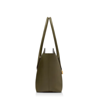 Bolso grande de hombro Alexander de piel natural granulada