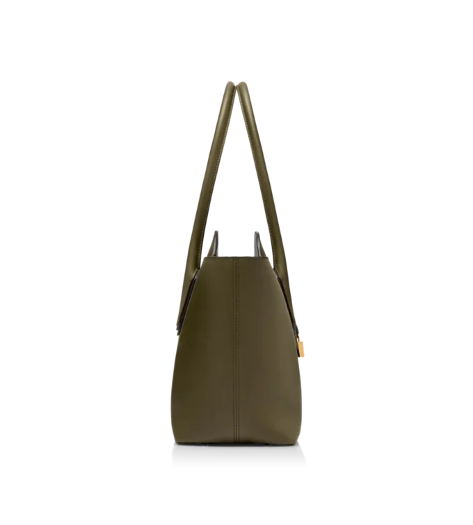 Bolso grande de hombro Alexander de piel natural granulada Bolso grande de hombro Alexander de piel natural granulada