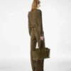 Bolso grande de hombro Alexander de piel natural granulada Bolso grande de hombro Alexander de piel natural granulada