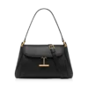 Bolso mediano de hombro Tara de piel natural