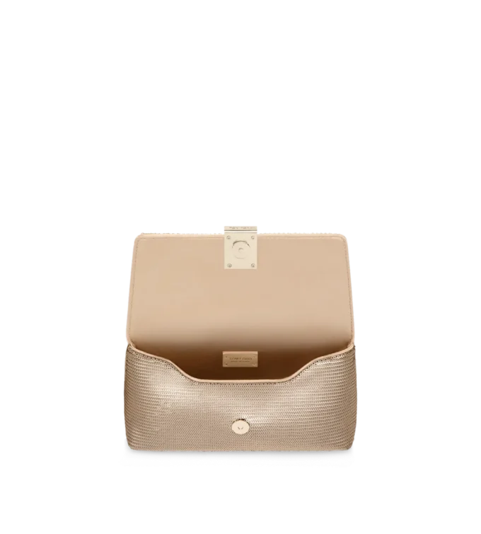 Bolso mini Nobile con bordado de lentejuelas