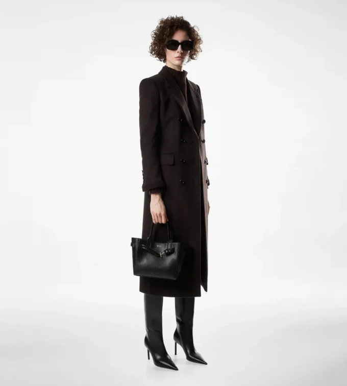 Bolso pequeño Audrey de piel granulada Bolso pequeño Audrey de piel granulada