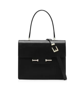 Bolso pequeño con asa superior Aube de piel flexible Bolso pequeño con asa superior Aube de piel flexible