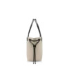 Bolso tote grande de jacquard a rayas Bolso tote grande de jacquard a rayas