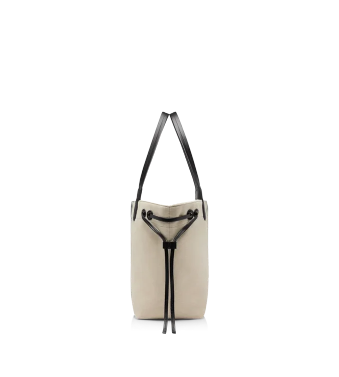 Bolso tote grande de jacquard a rayas Bolso tote grande de jacquard a rayas