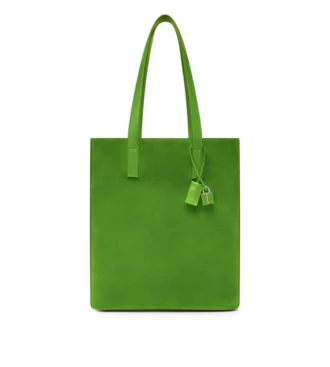 Bolso tote North South de ante de cachemira