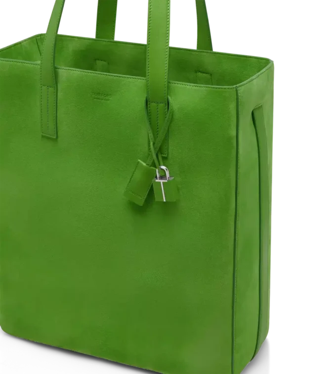 Bolso tote North South de ante de cachemira Bolso tote North South de ante de cachemira