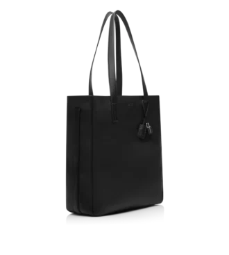 Bolso tote North South de piel natural