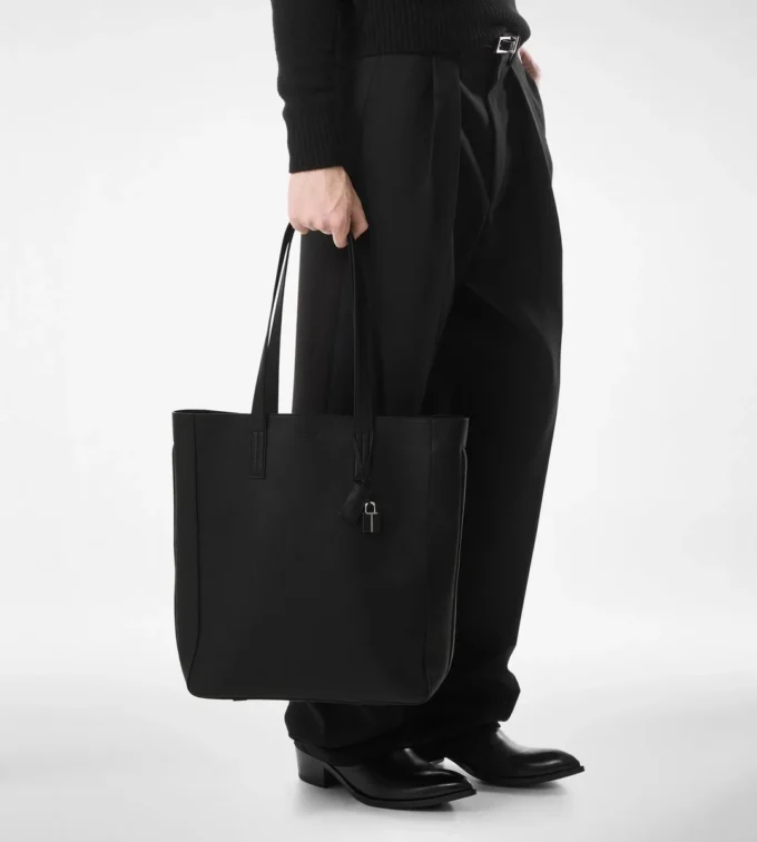 Bolso tote North South de piel natural Bolso tote North South de piel natural