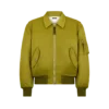 Bomber de vuelo de nylon satinado Bomber de vuelo de nylon satinado