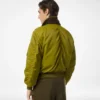 Bomber de vuelo de nylon satinado Bomber de vuelo de nylon satinado