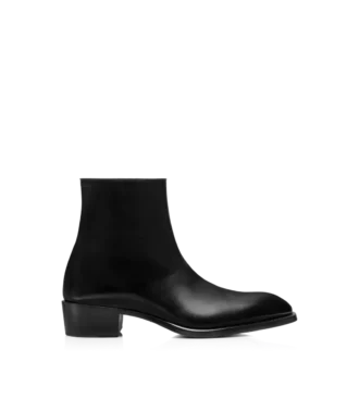 Bota Vincent de cuero bruñido