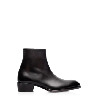 Bota Vincent de cuero bruñido