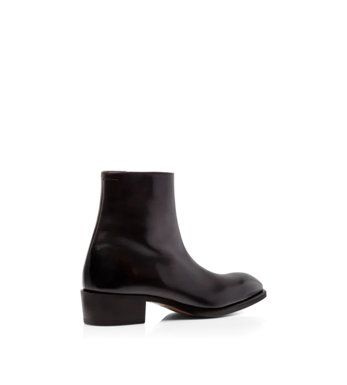 Bota Vincent de cuero bruñido Bota Vincent de cuero bruñido
