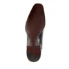 Botas Chelsea con puntera de cuero Gianni
