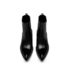 Botas Chelsea de piel bruñida Botas Chelsea de piel bruñida