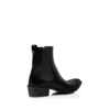 Botas Chelsea de piel bruñida Botas Chelsea de piel bruñida
