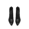 Botas Chelsea de piel bruñida