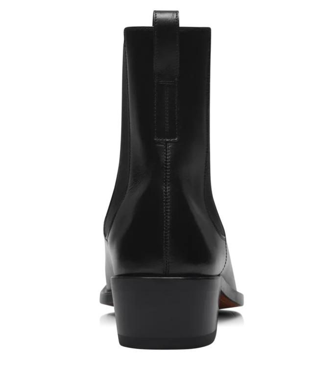 Botas Chelsea de piel bruñida