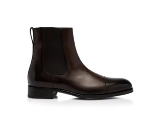 Botas Chelsea Edgar de cuero bruñido