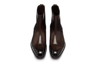 Botas Chelsea Edgar de cuero bruñido