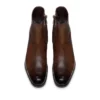 Botas con cremallera Edgar de piel pulida Botas con cremallera Edgar de piel pulida